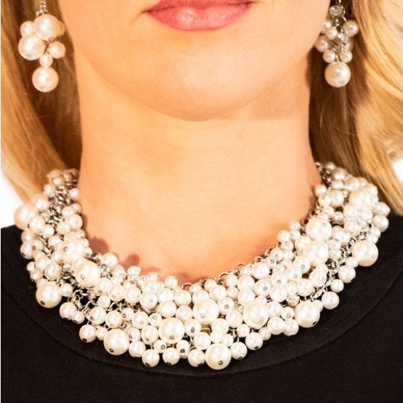 paparazzi Jewelry - Paparazzi Zi Collection Tracey Jewelry Set Necklace, Earrings